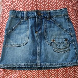 3/$15 Old Navy Denim Mini Skirt w/ adjustable waist! Girls Sz 8